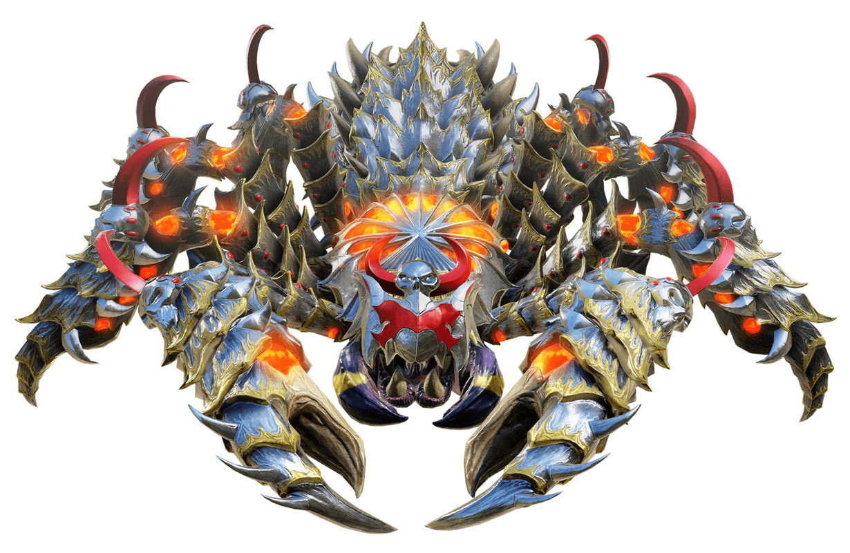 Phantasmaraneae Art from Bayonetta 3