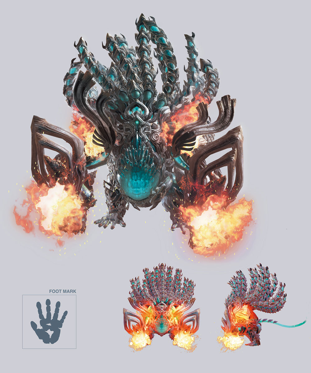 Pyrocumulus Art from Bayonetta 3