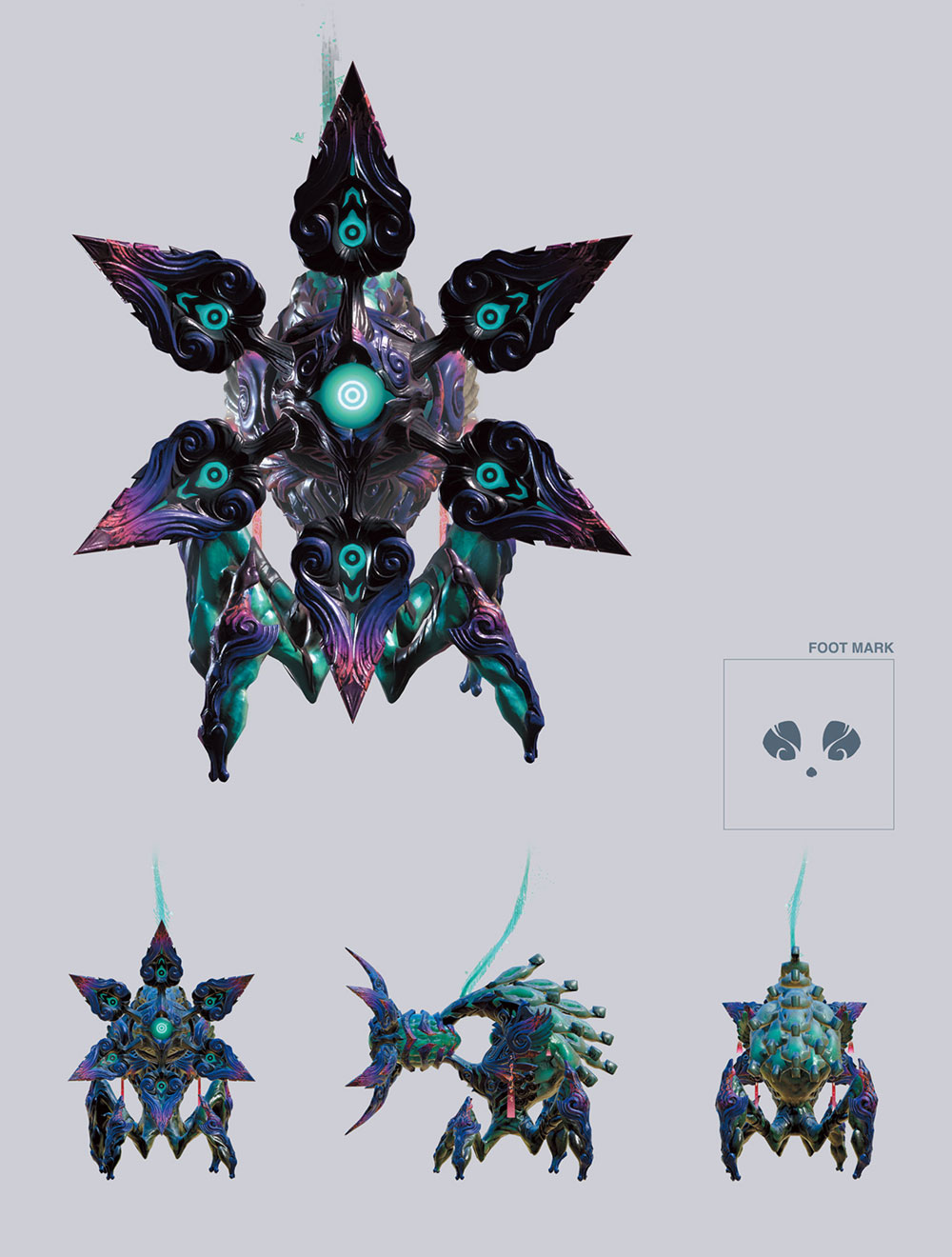 Radiatus Art from Bayonetta 3