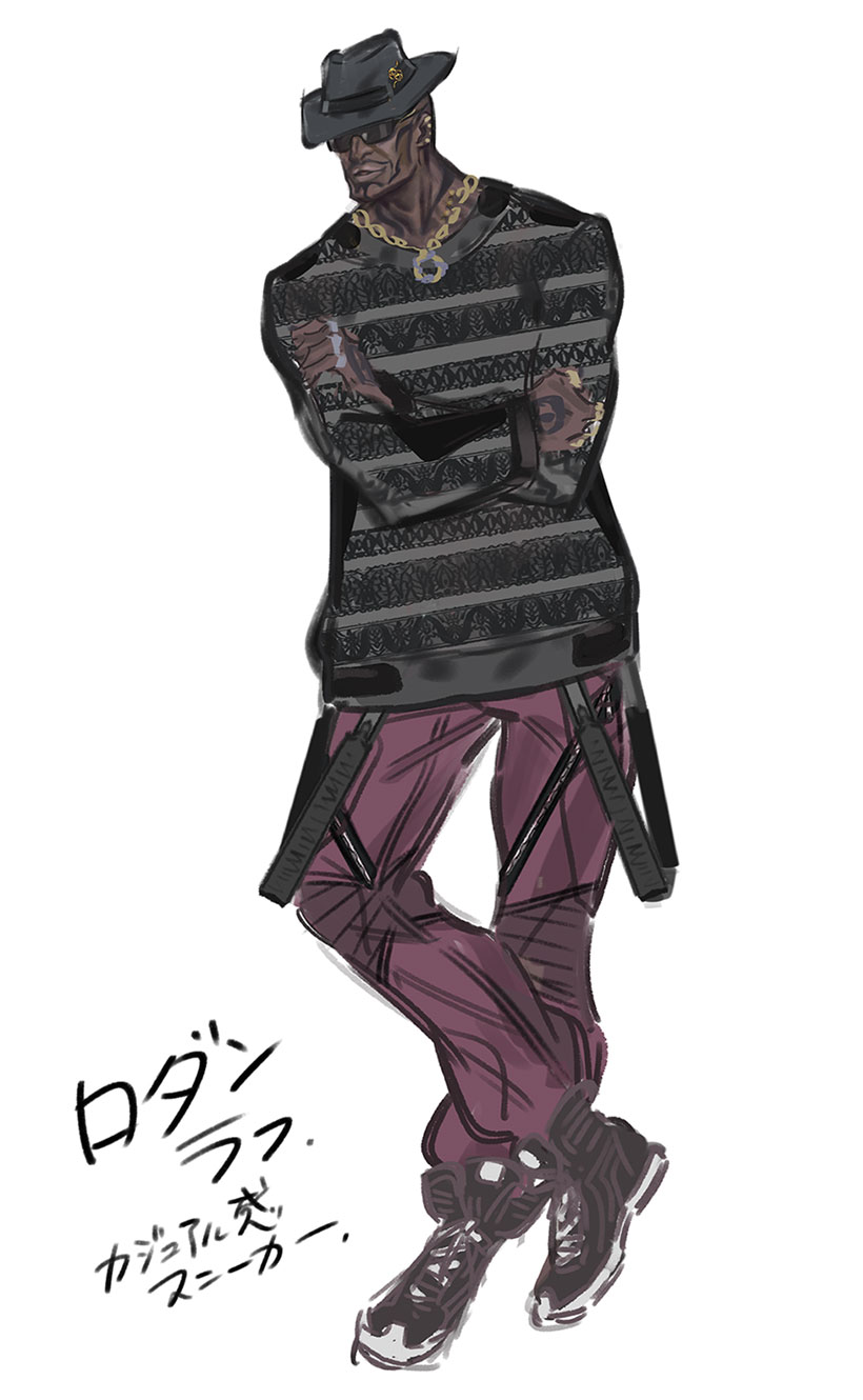 Rodin Concept Art from Bayonetta 3