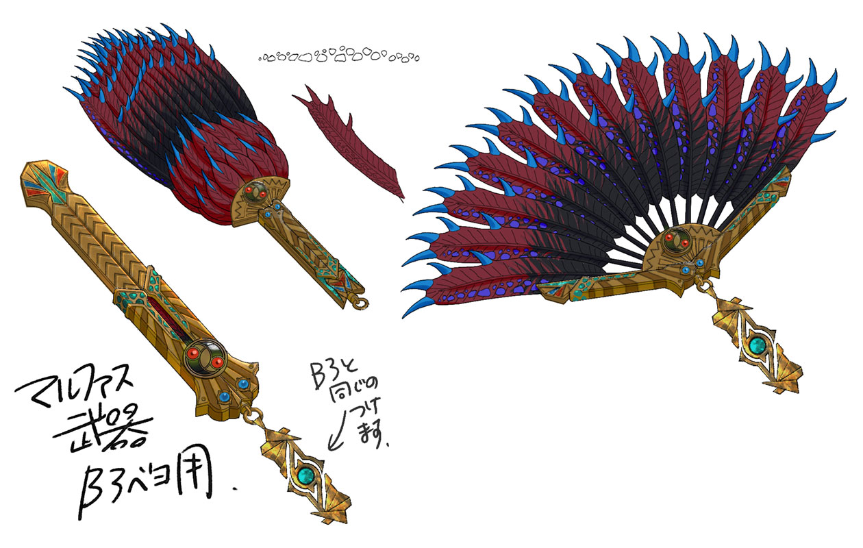 Simoon Weapon Art from Bayonetta 3
