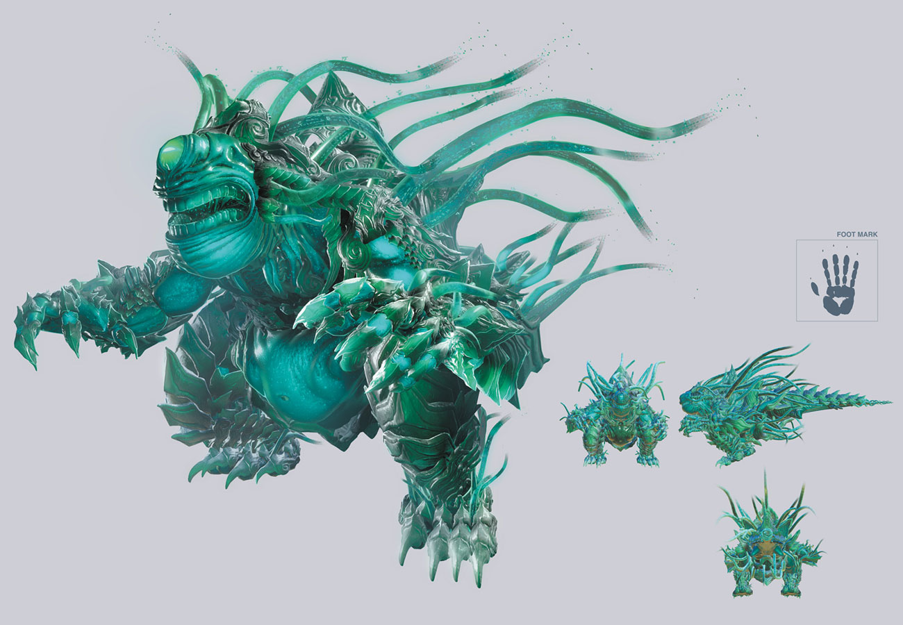 Singularity Chaos Art from Bayonetta 3