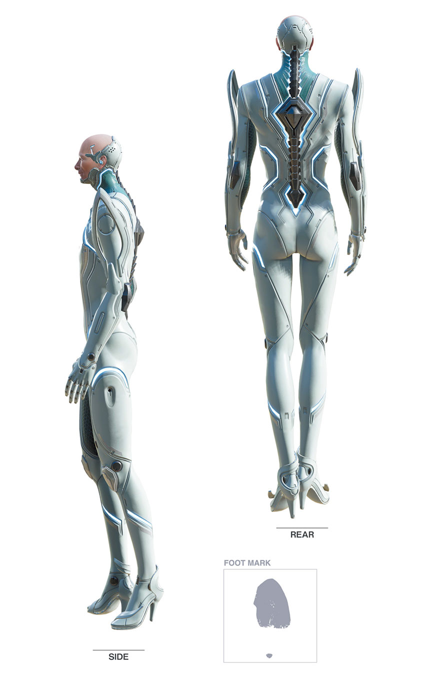 Singularity Side and Rear Art from Bayonetta 3