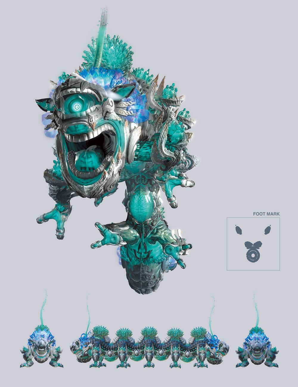 Virga Art from Bayonetta 3