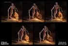 Exploder Necromorph Sketches