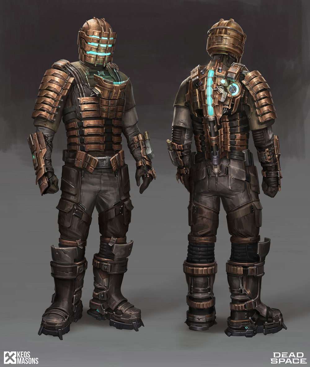 Isaac Clarke Art from Dead Space (Remake)