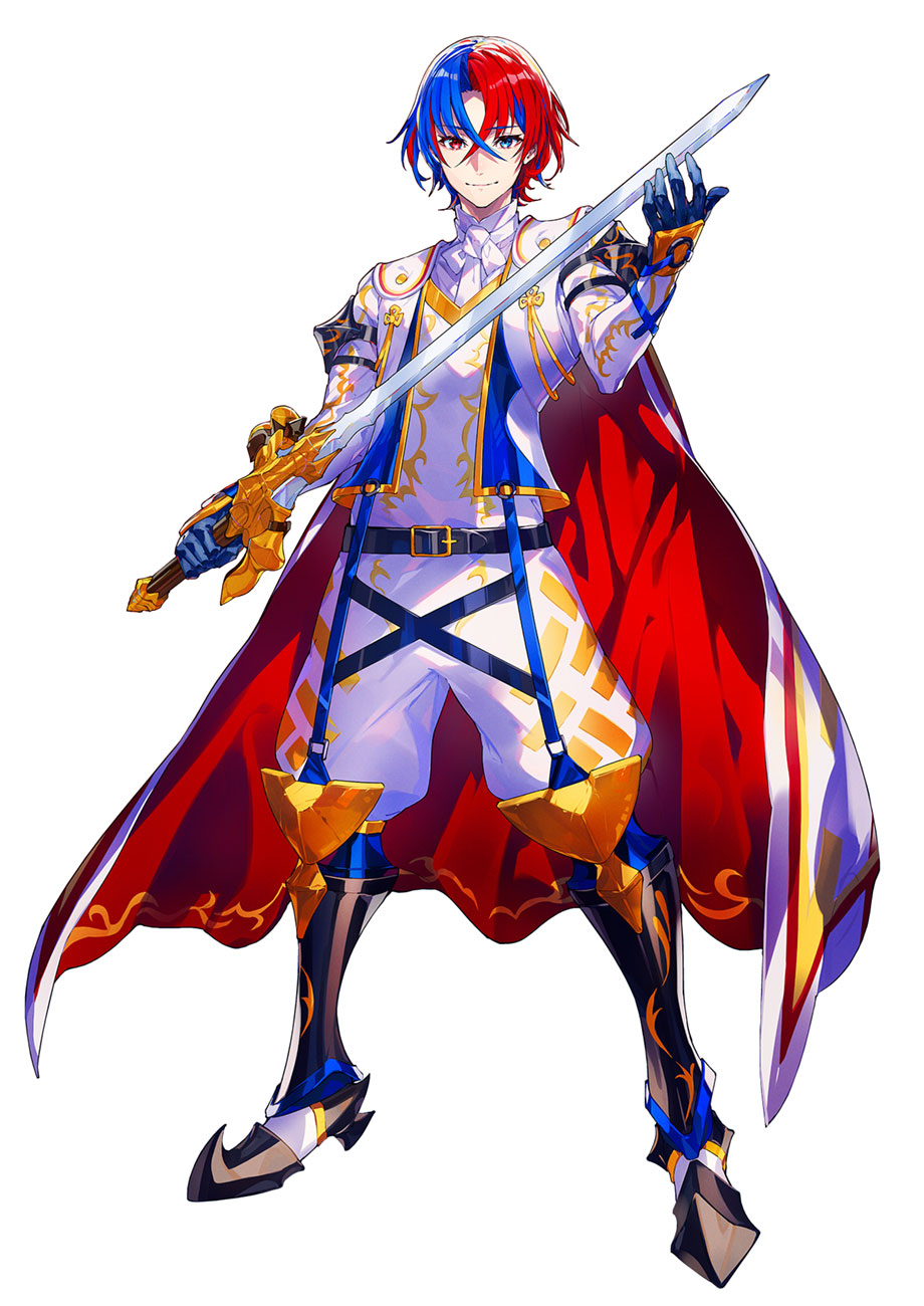 Alear Male Art from Fire Emblem Engage