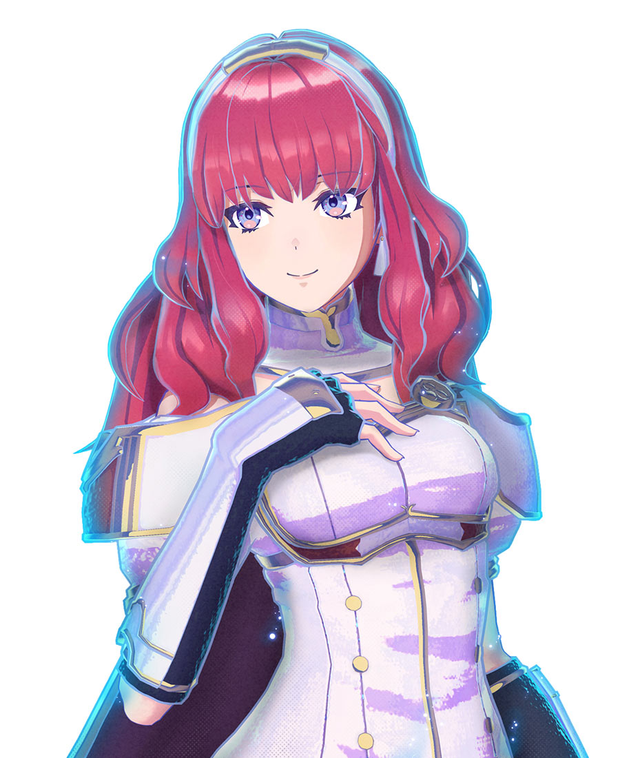 Celica Portrait Art from Fire Emblem Engage