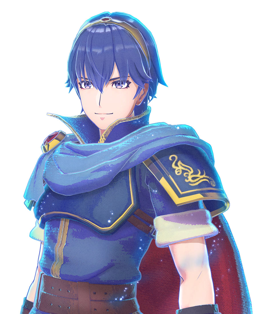 Marth Portrait Art from Fire Emblem Engage