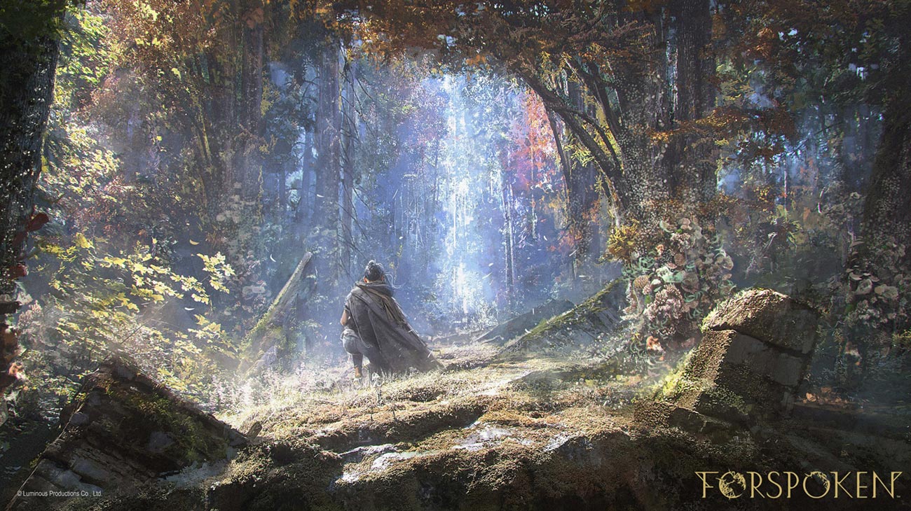 Frey Opening the Gate Art from Forspoken