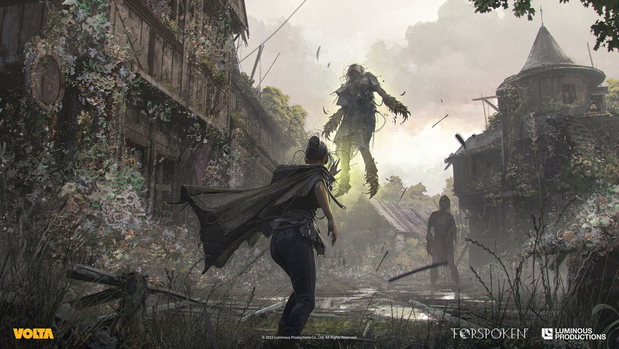 Junoon Village Art from Forspoken