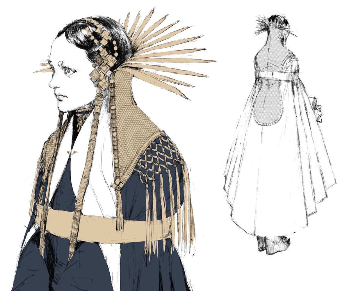 Tanta Prav Early Concept Art from Forspoken