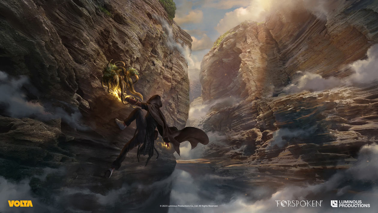 The Valley of the Cloud Art from Forspoken