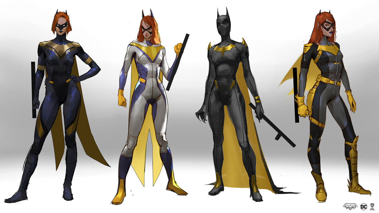 Batgirl Exploration Art from Gotham Knights