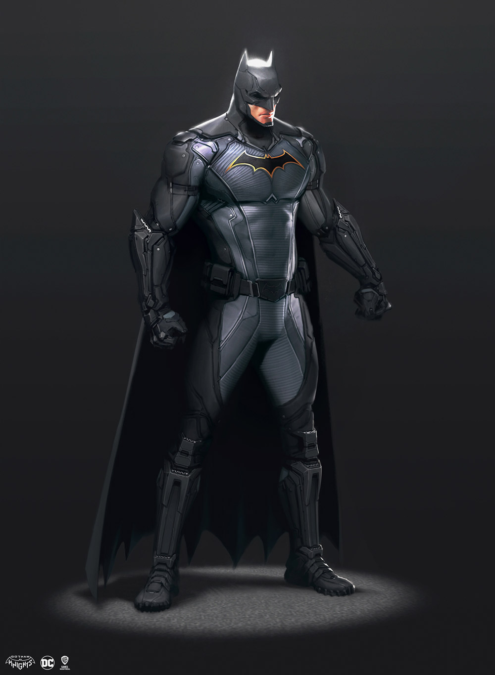 Batman Concept Art from Gotham Knights