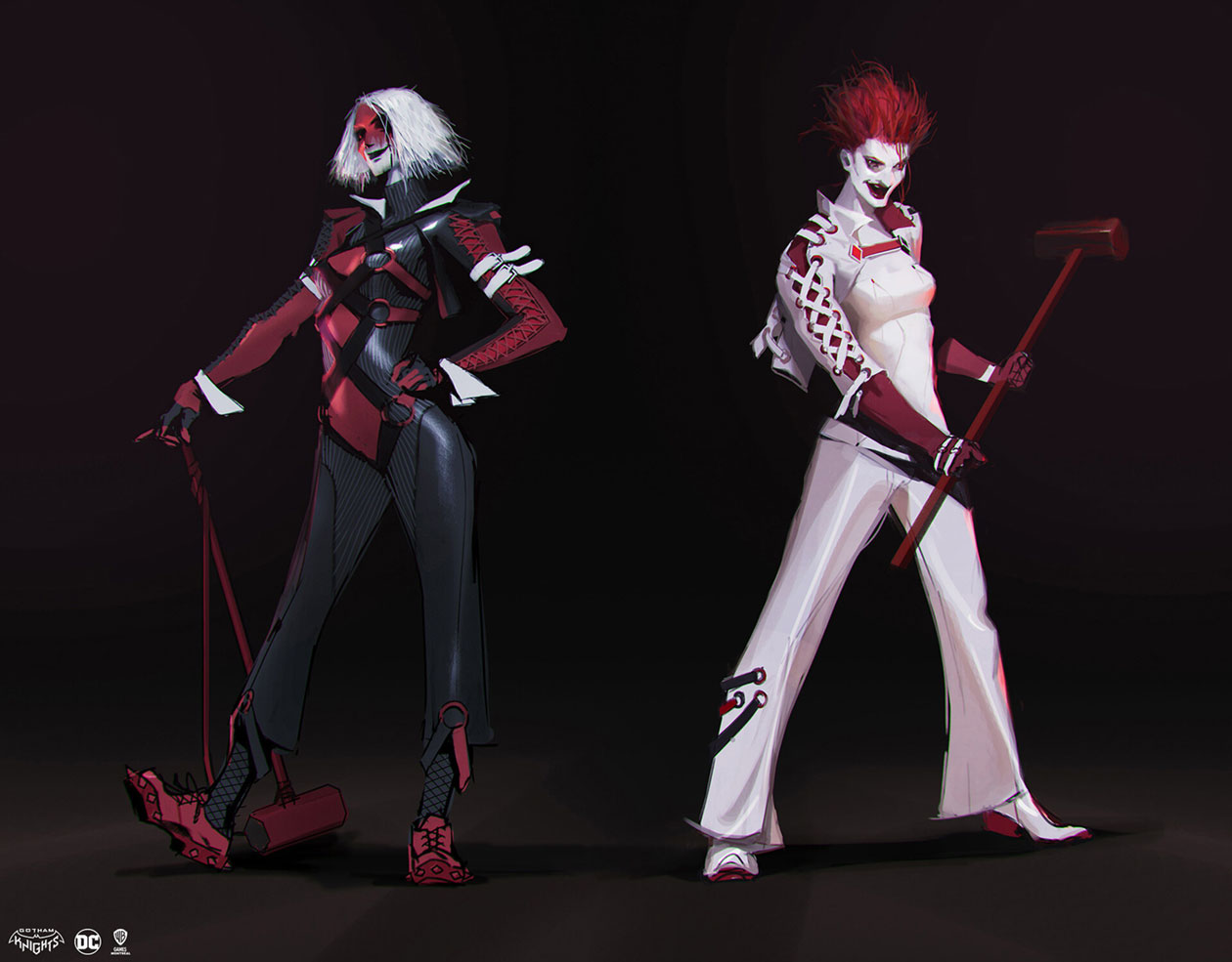 Harley Concepts from Gotham Knights