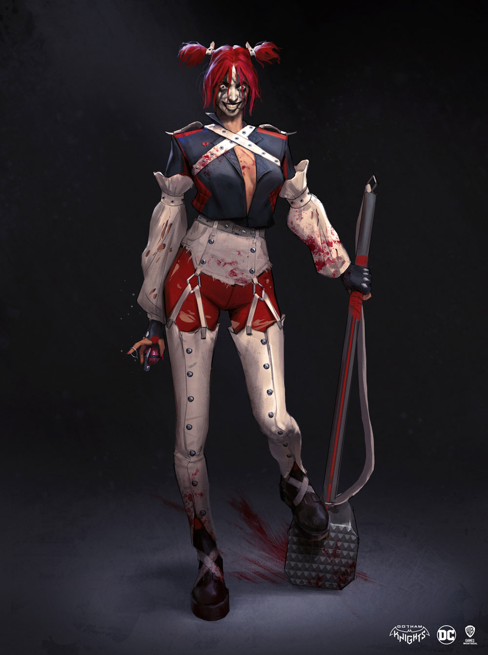 Harley Unused Design from Gotham Knights