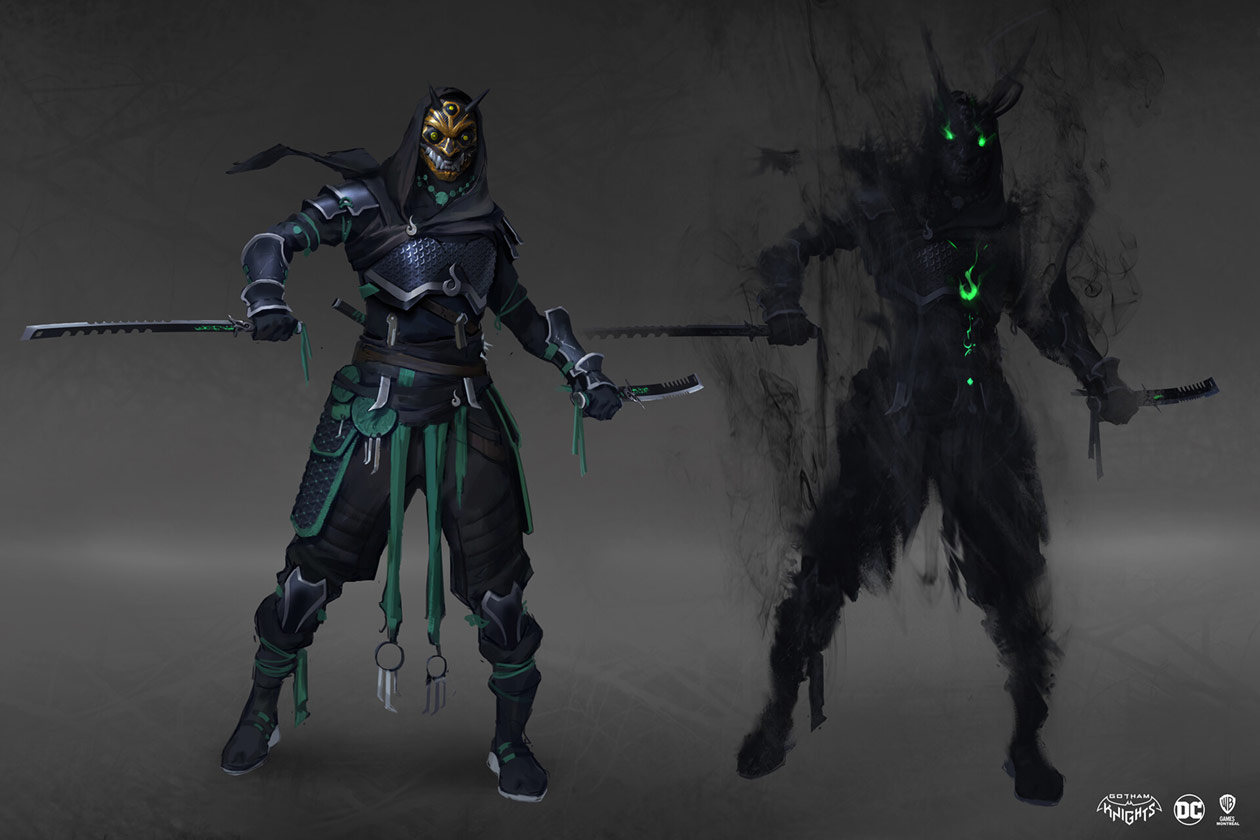 League of Shadows Decoy Art from Gotham Knights