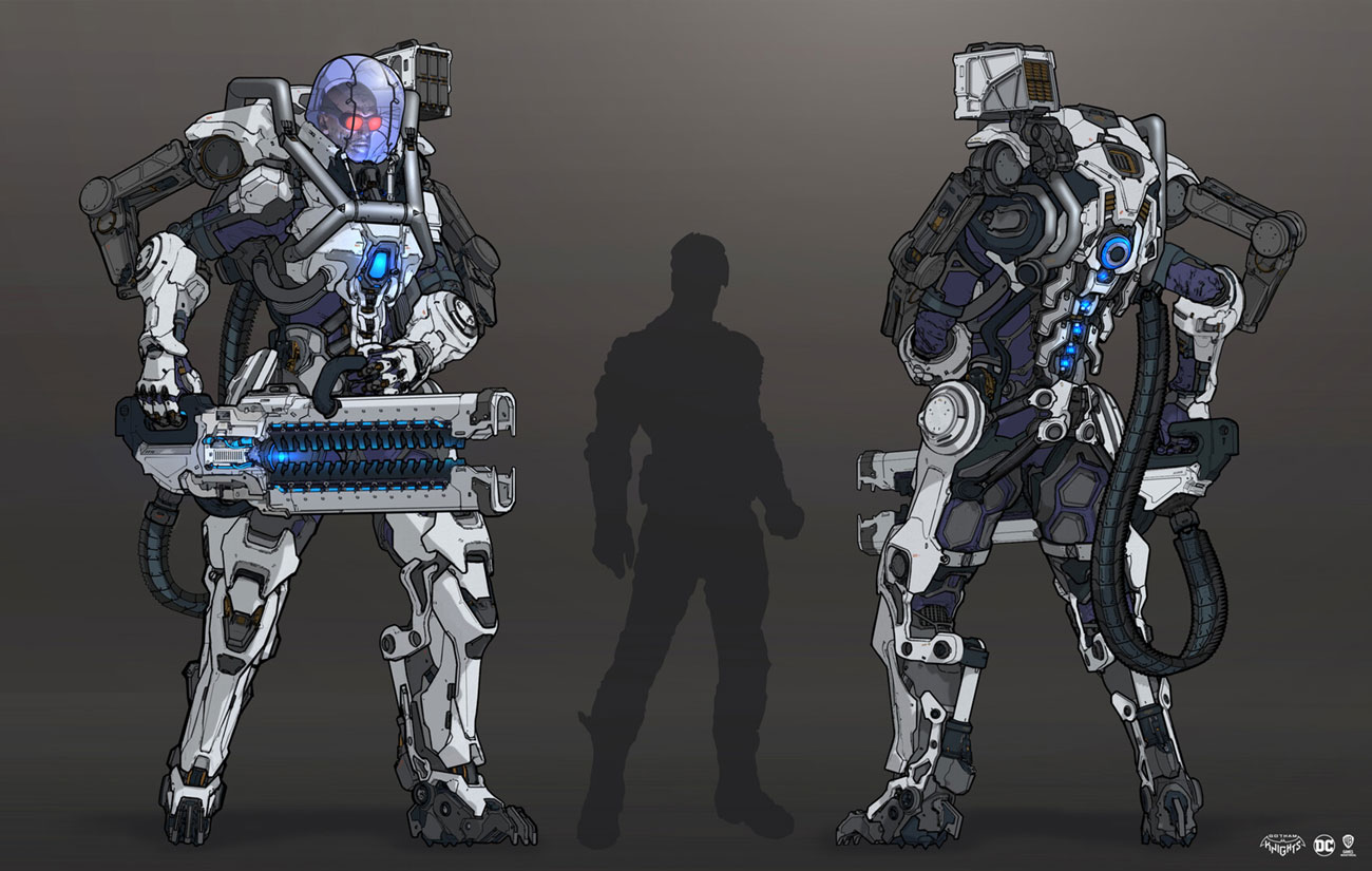 Mr. Freeze Art from Gotham Knights