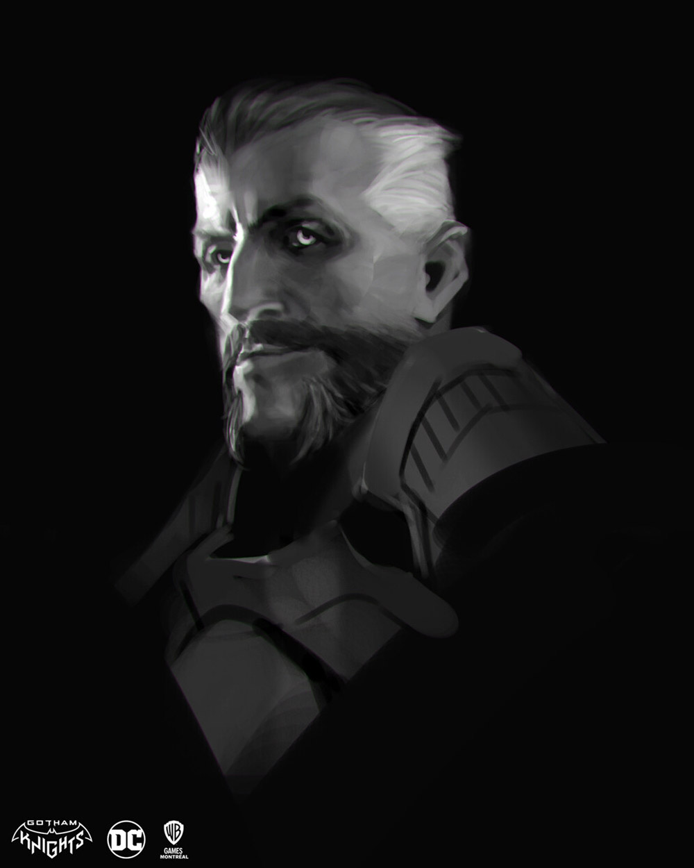 Ra's al Ghul Face Art from Gotham Knights