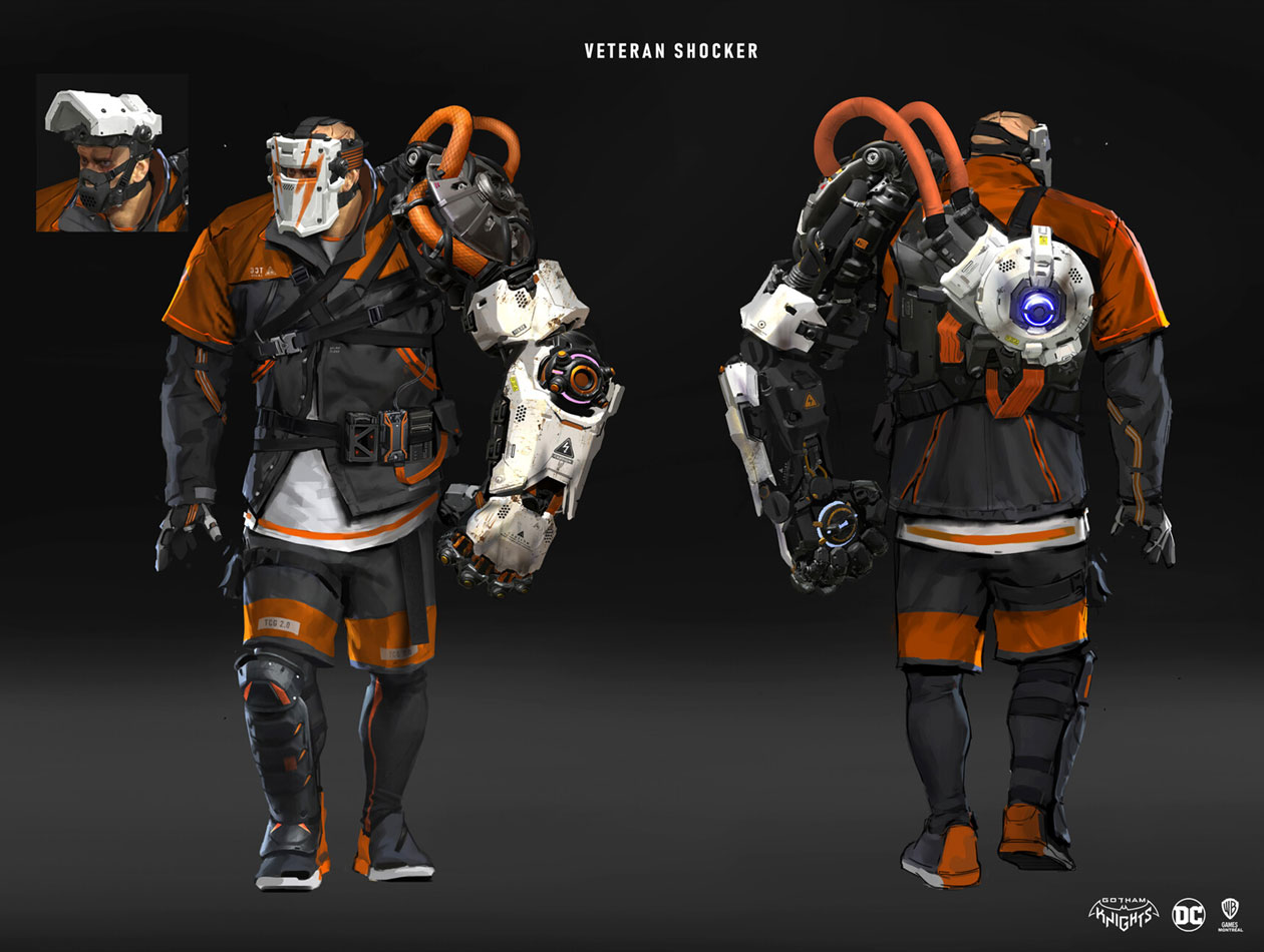 Regulators Shocker Art from Gotham Knights