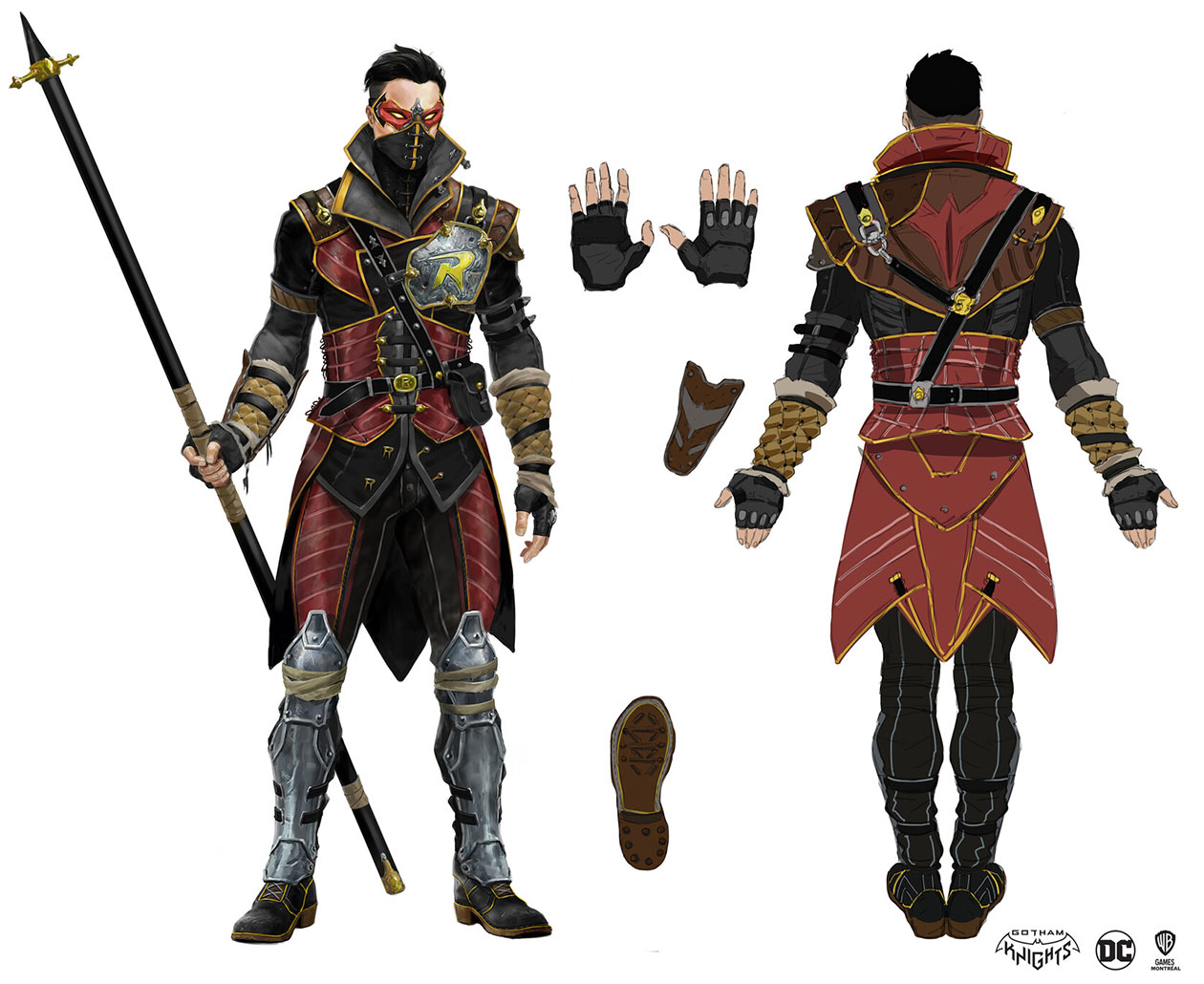 Robin Privateer Suit Artwork from Gotham Knights