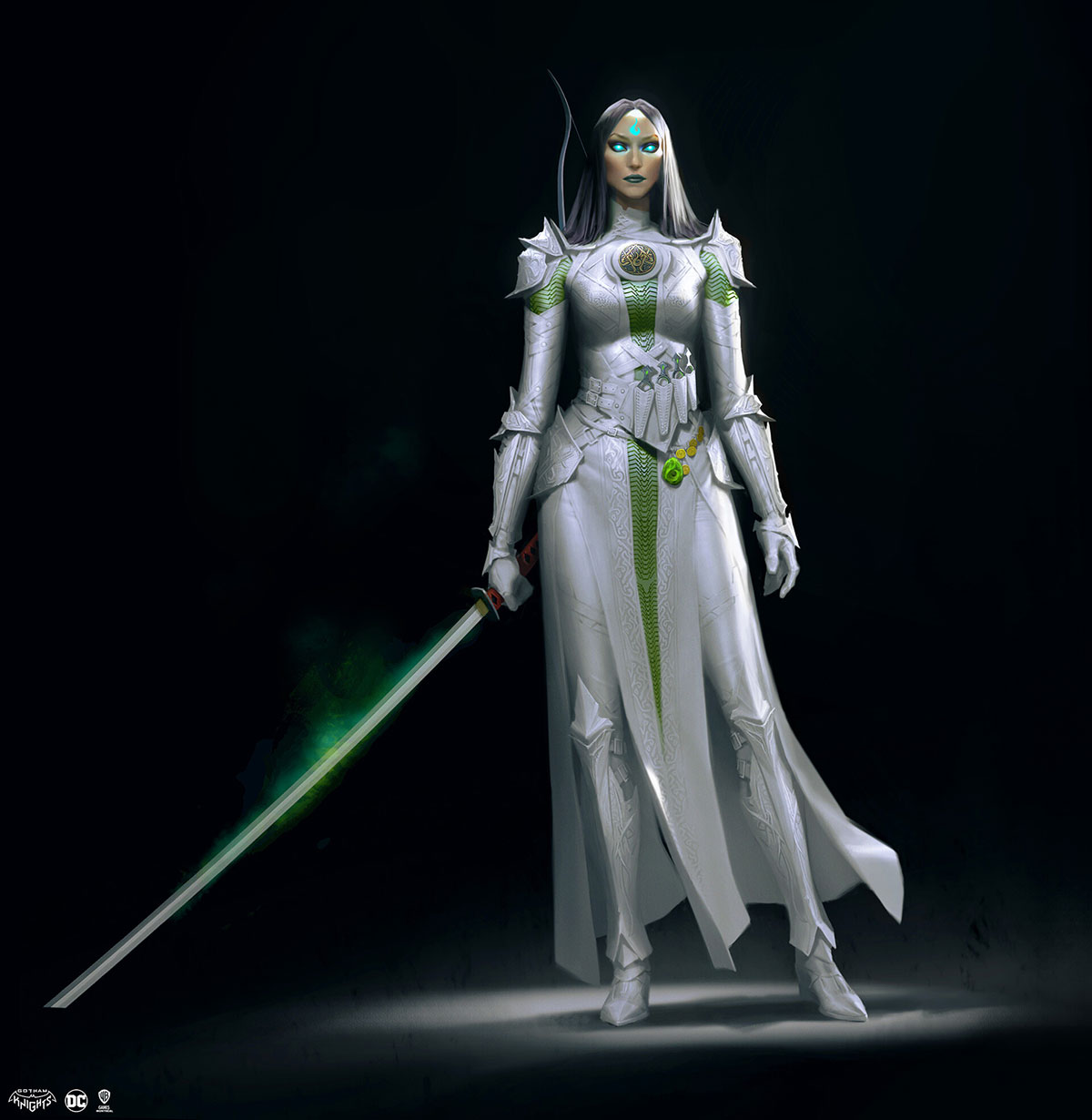 Talia al Ghul Boss Concept Art from Gotham Knights