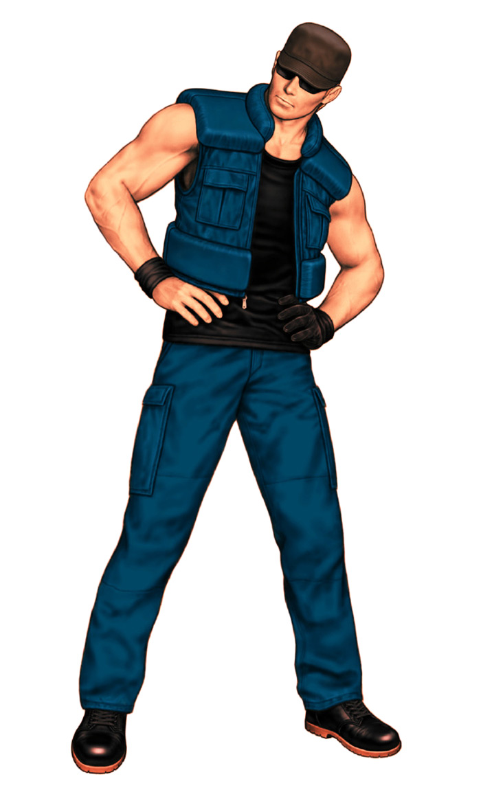 Clark Steel Art from The King of Fighters '99