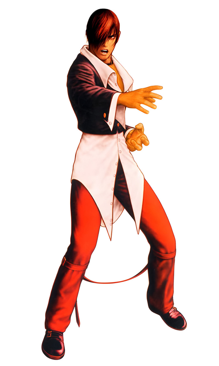 Iori Yagami Art from The King of Fighters '99