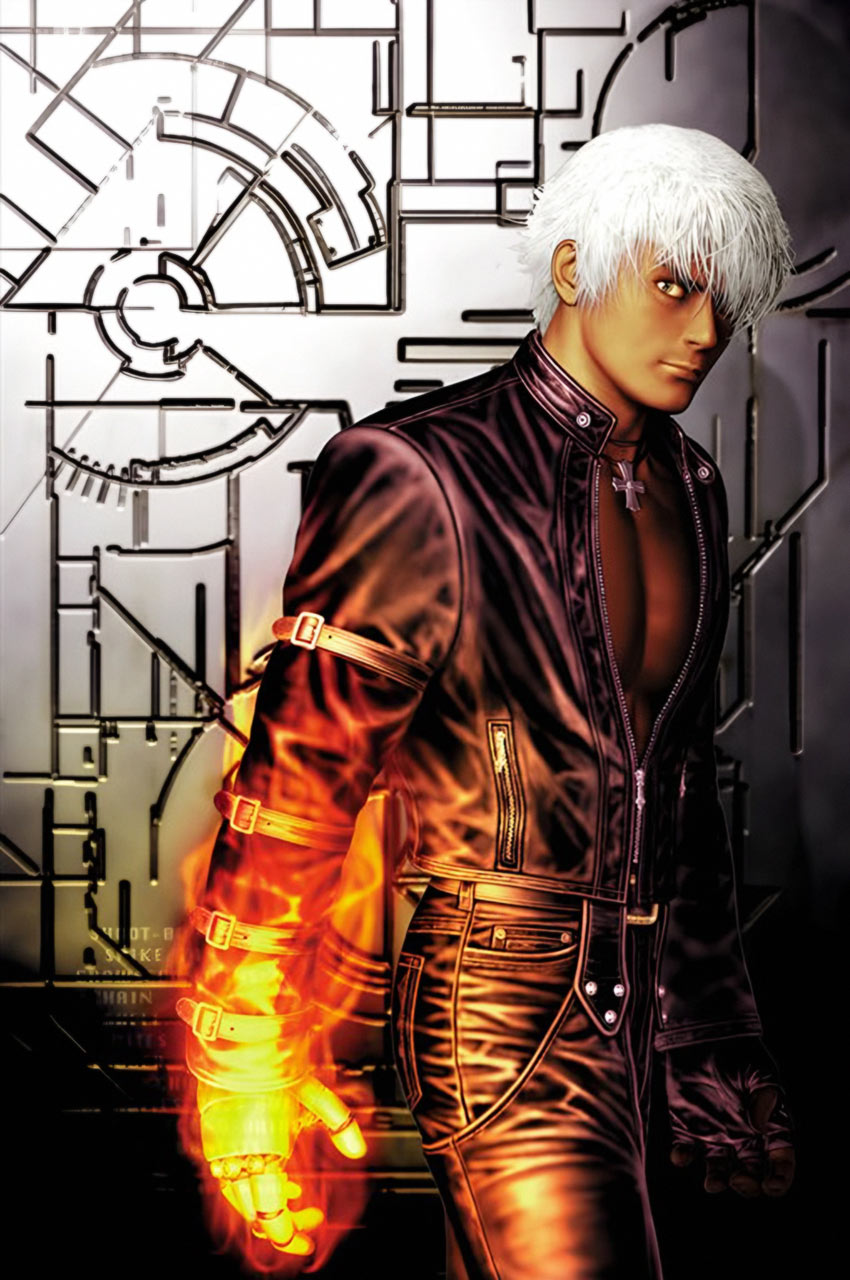 K' Neo Geo Box Art from The King of Fighters '99