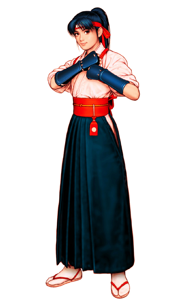 Kasumi Todoh Art from The King of Fighters '99