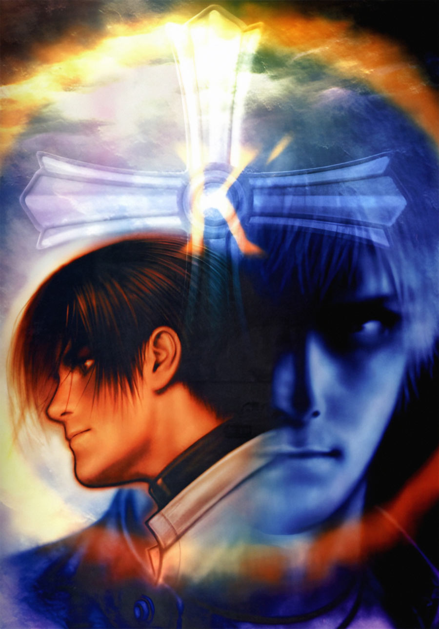 Kyo and K' Artwork from The King of Fighters '99