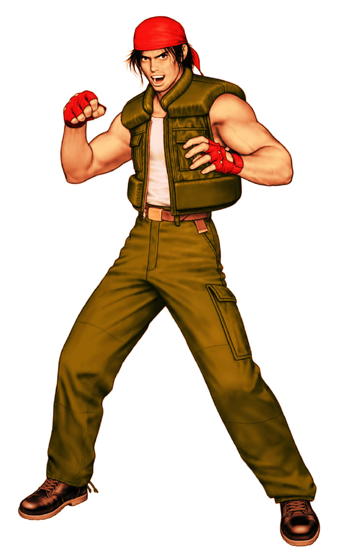 Ralf Jones Art from The King of Fighters '99