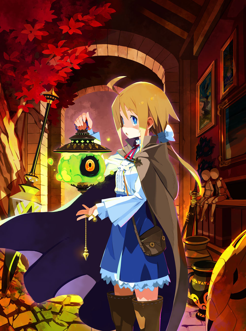 Main Visual Art from Labyrinth of Galleria: The Moon Society