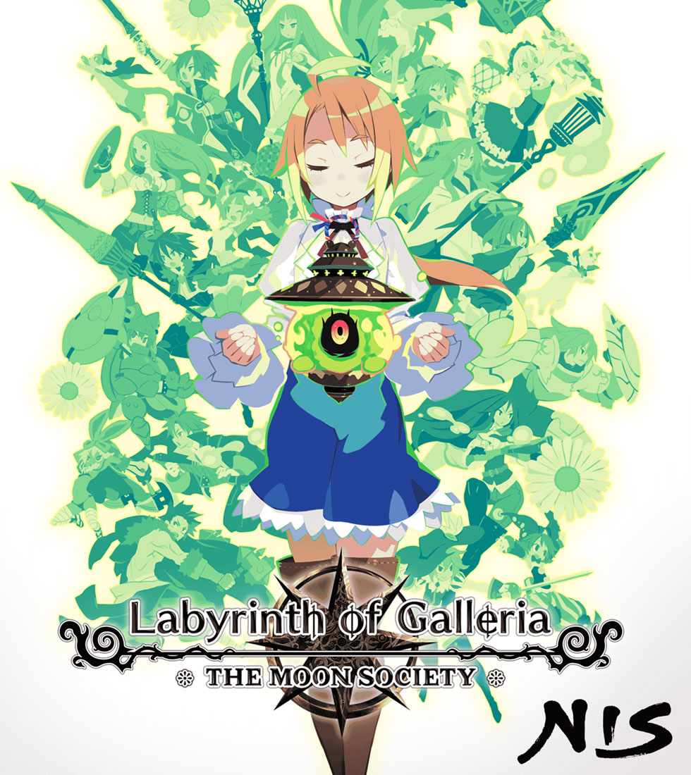 Reverse Cover Illustration from Labyrinth of Galleria: The Moon Society