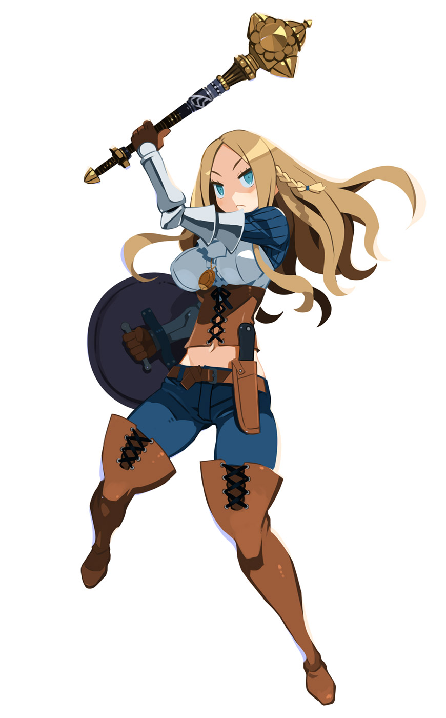 Wonder Corsair Female Art from Labyrinth of Galleria: The Moon Society