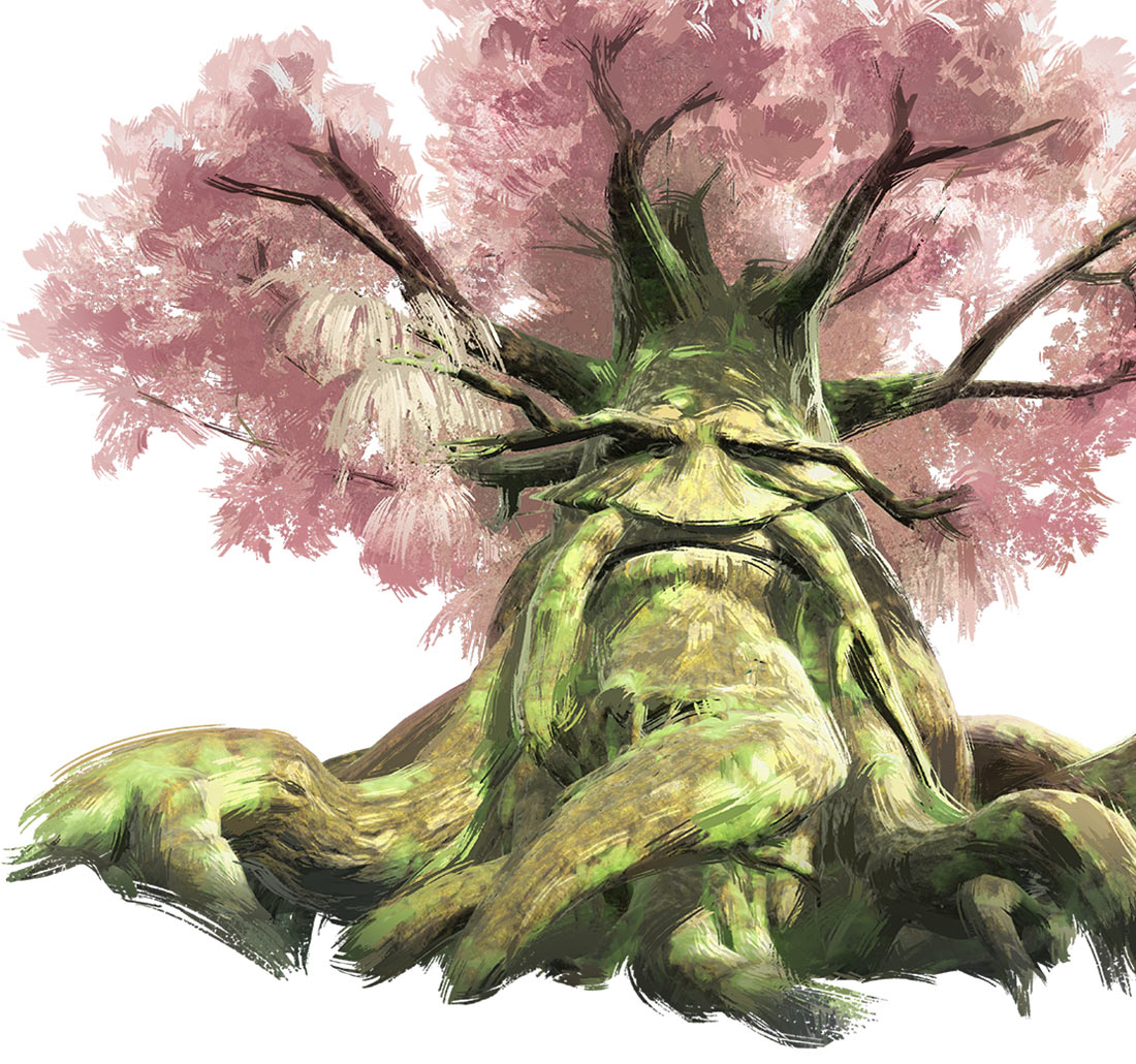 Great Deku Tree Art from The Legend of Zelda: Tears of the Kingdom