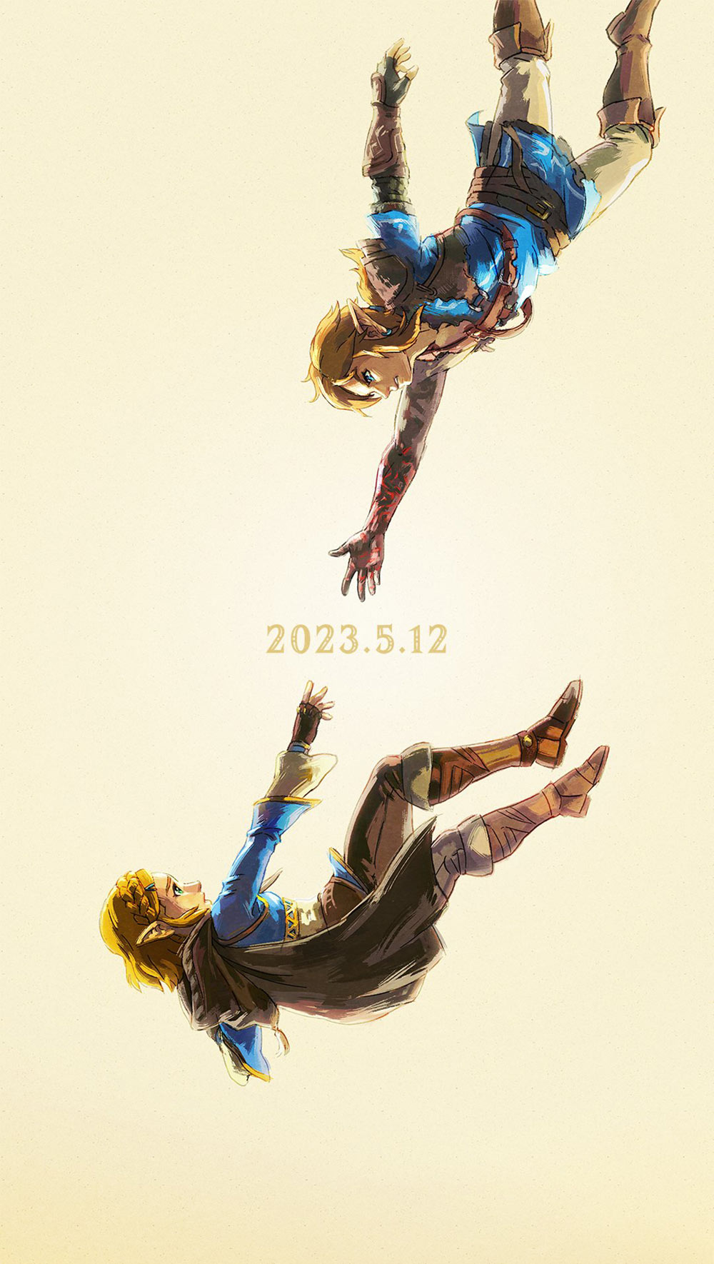 Launch Day Art from The Legend of Zelda: Tears of the Kingdom