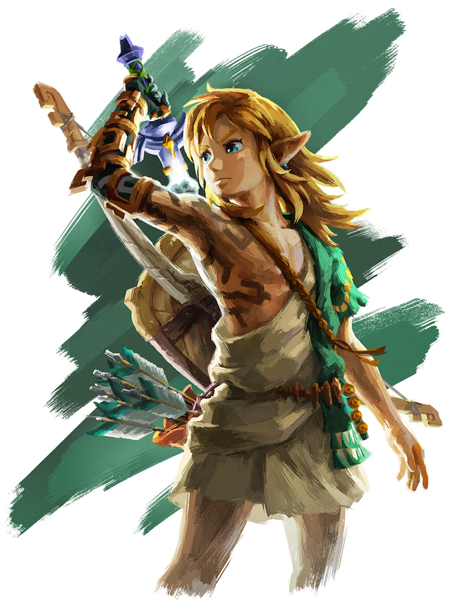 Link Artwork from The Legend of Zelda: Tears of the Kingdom
