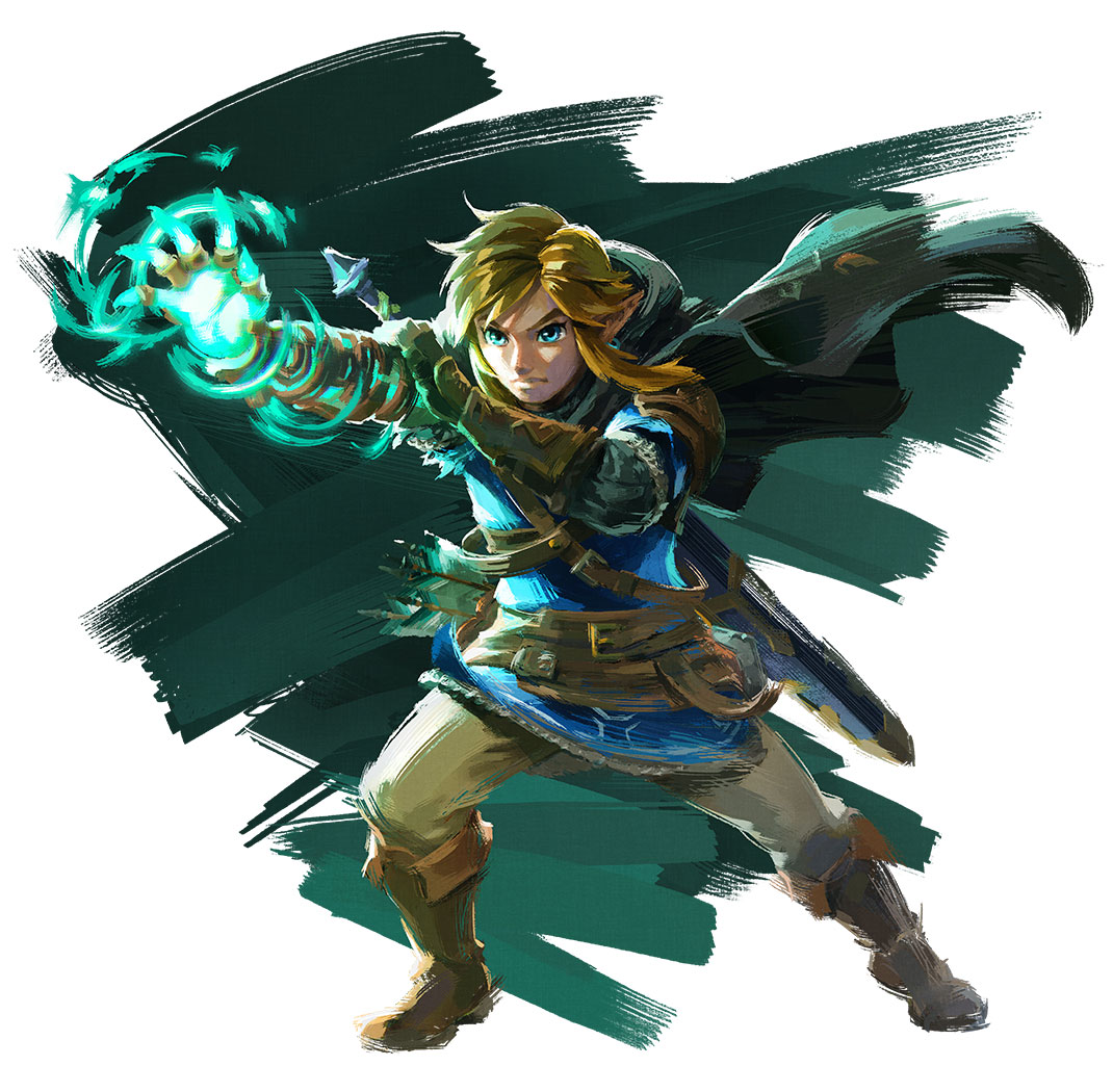 Link Ultrahand Ability Art from The Legend of Zelda: Tears of the Kingdom