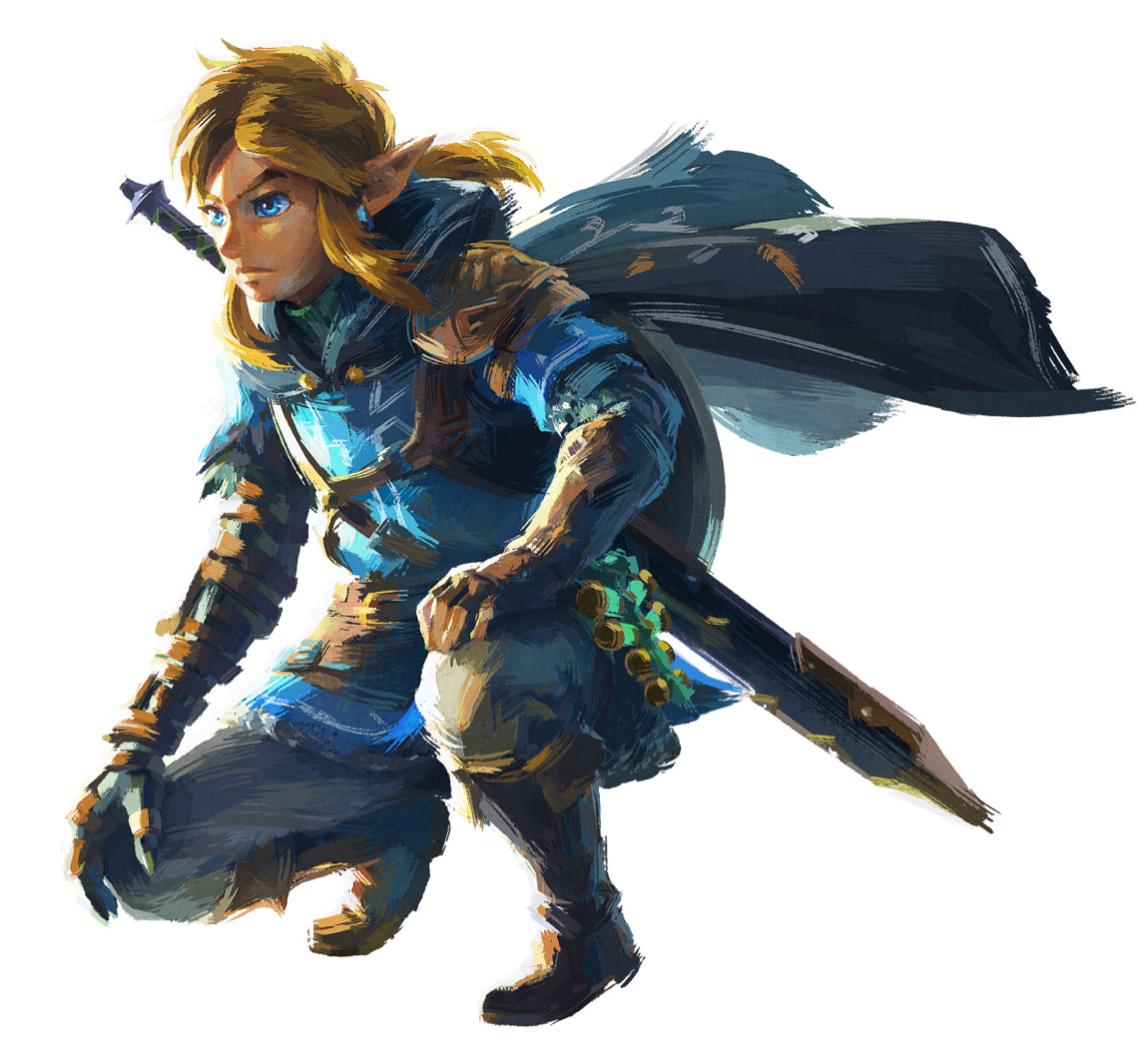 Link Main Artwork from The Legend of Zelda: Tears of the Kingdom