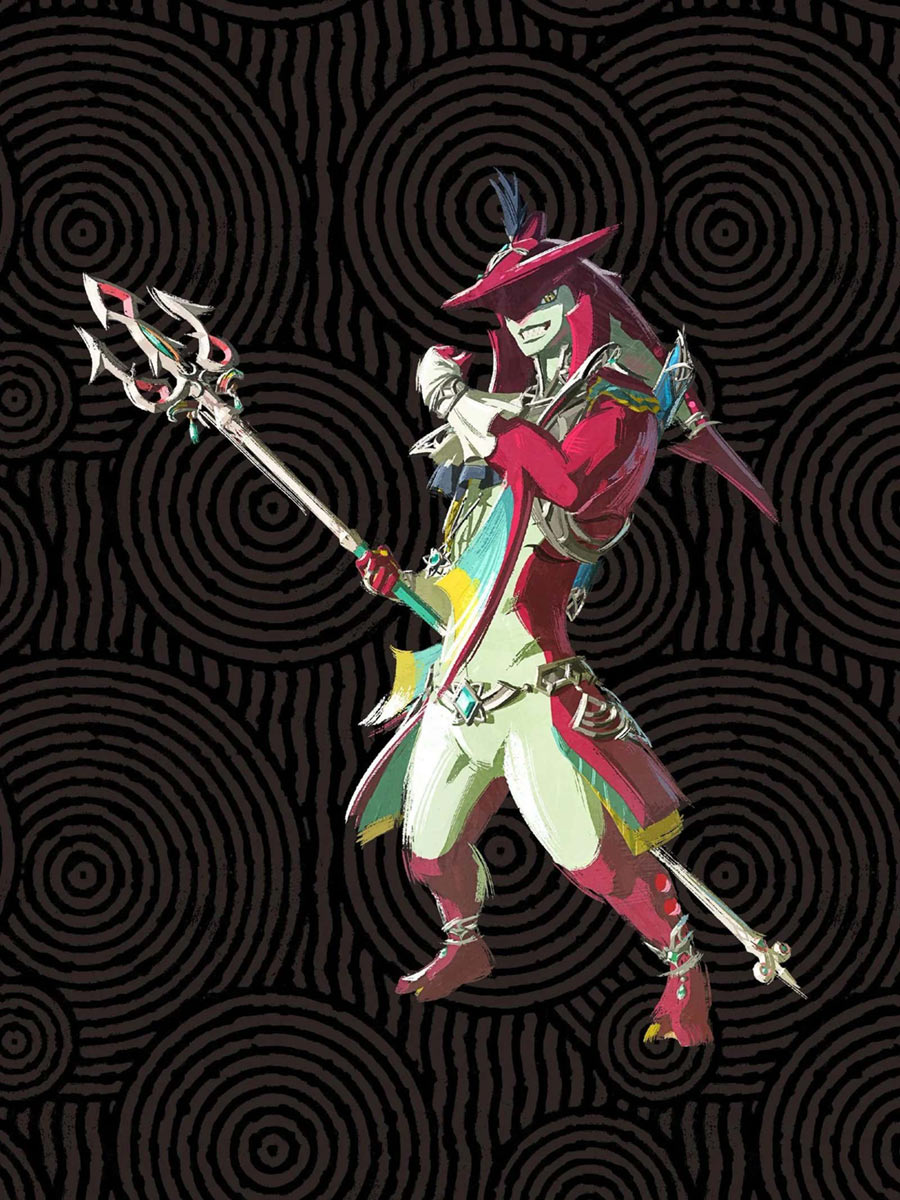 Sidon Artwork from The Legend of Zelda: Tears of the Kingdom