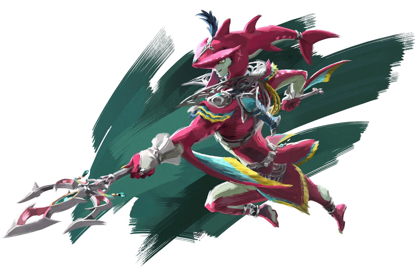 Sidon Art from The Legend of Zelda: Tears of the Kingdom