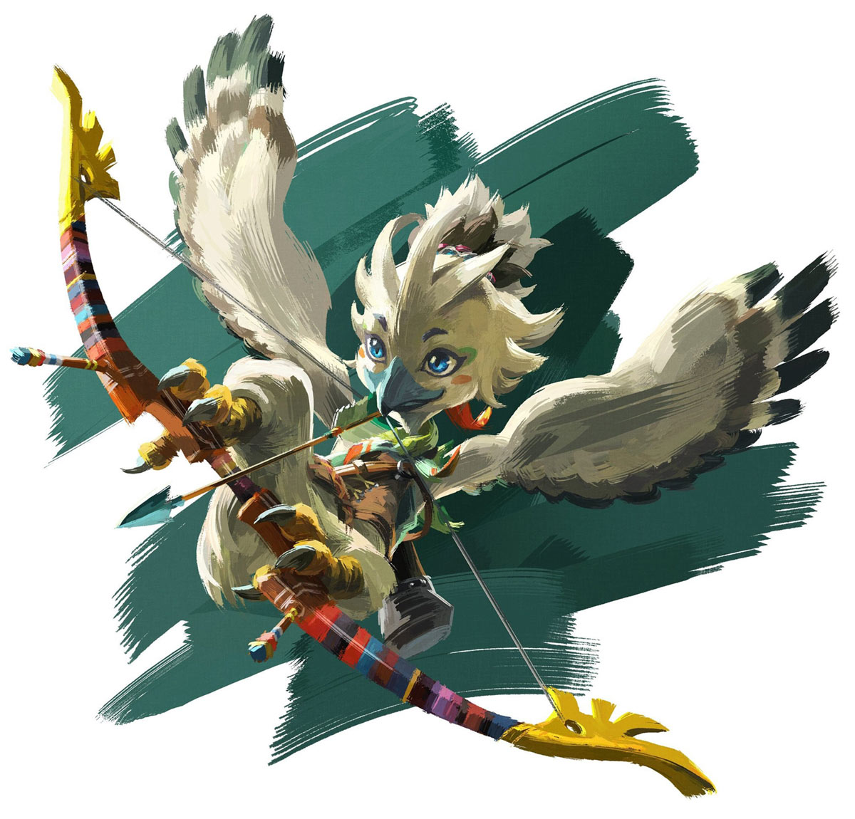 Tulin Art from The Legend of Zelda: Tears of the Kingdom
