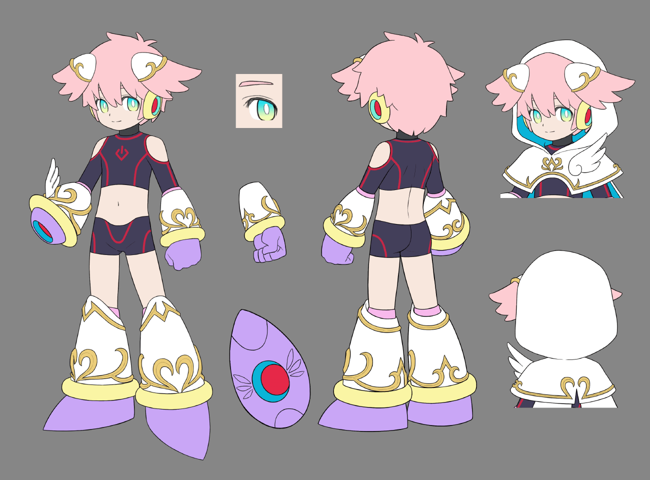 Angepitoyeir Concept Art from Mega Man X DiVE