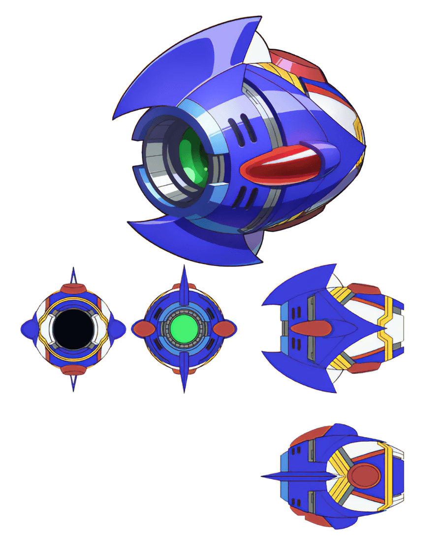 Arrow Buster Concept Art from Mega Man X DiVE
