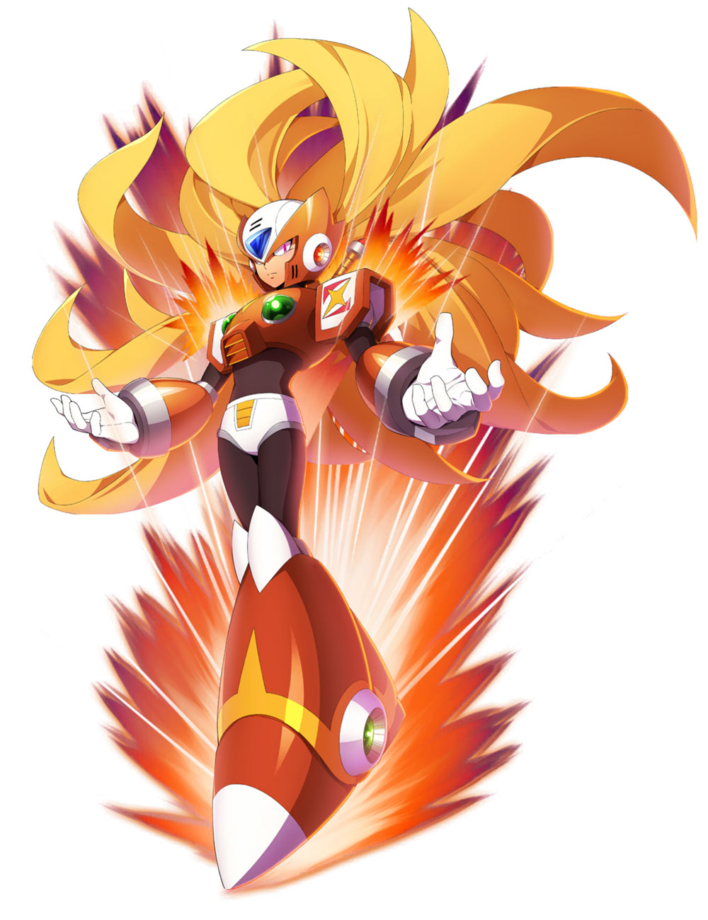 Awakened Zero Art from Mega Man X DiVE