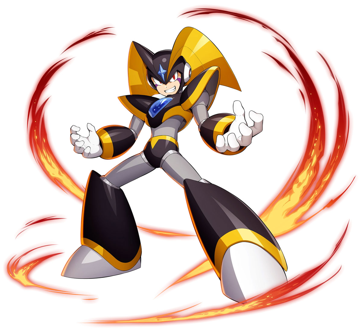 Bass Art from Mega Man X DiVE