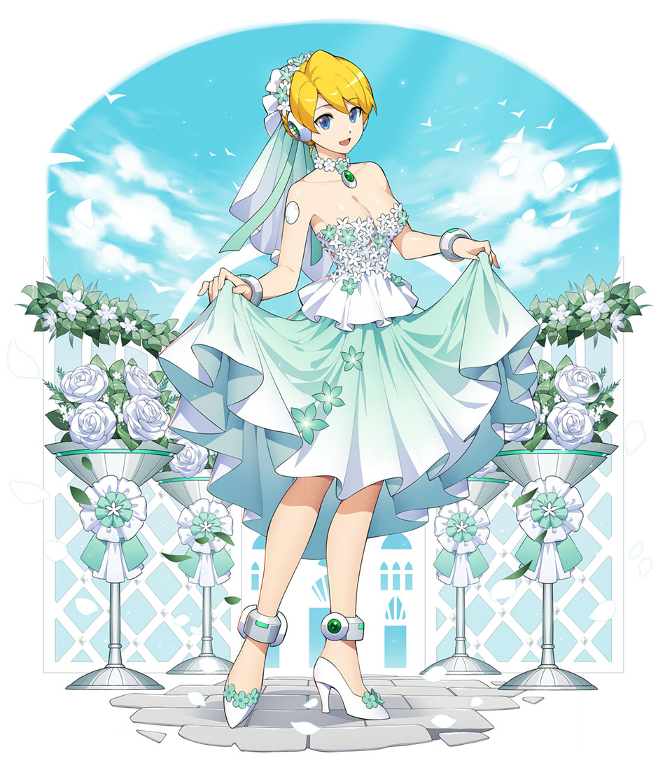 Bridal Alia Art from Mega Man X DiVE