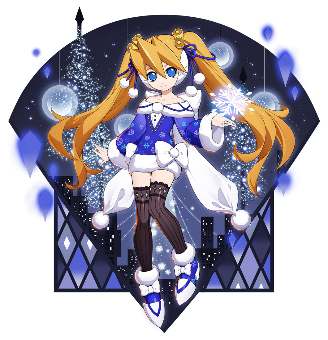 Christmas Ciel Art from Mega Man X DiVE